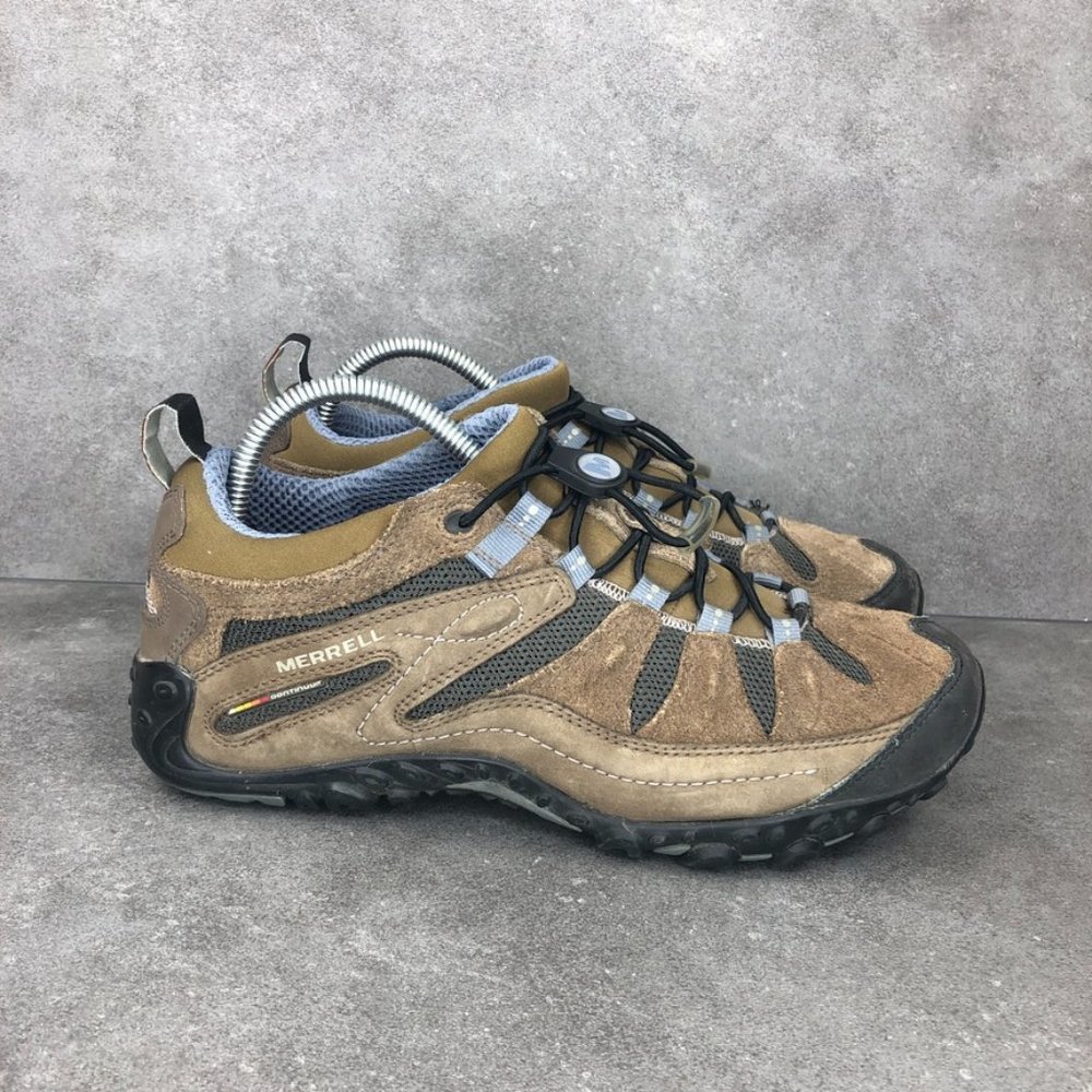 Merrell Chameleon Arc Stretch Vibram Hiking Shoes, Brown, Women's 8.5